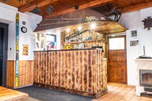 Lounge nebo bar v ubytování Penzion Jedlová hora + 30 fotografií