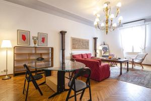 Χώρος καθιστικού στο Dimora Fossalta, a pochi passi da Piazza Maggiore