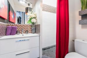 Ванная комната в Cap d'Agde Studio - Village naturiste