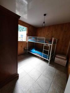 Postel nebo postele na pokoji v ubytování La Caz à Irène