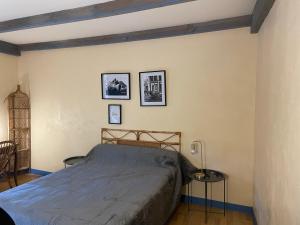 Posteľ alebo postele v izbe v ubytovaní Auberge de la dorette