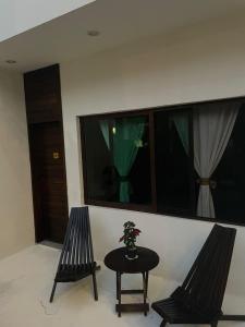 Posezení v ubytování Hotel Diosa del Agua Bacalar