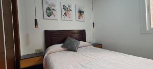 Postel nebo postele na pokoji v ubytování Appartement au Centre de Martil