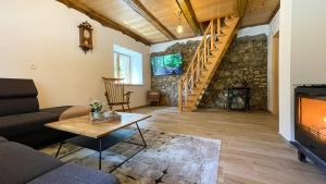 Χώρος καθιστικού στο Holiday home Amalia, Sunger