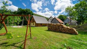 Ο χώρος παιχνιδιού για παιδιά στο Holiday home Amalia, Sunger