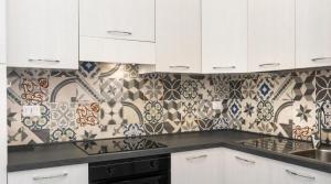 A kitchen or kitchenette at Casa vacanza il Gelsomino Magico