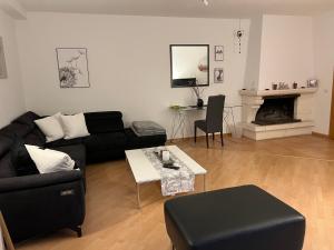 Area tempat duduk di Ferienwohnung Sayn bei Koblenz