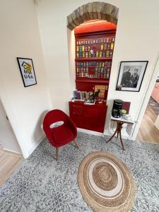 Posezení v ubytování Communa Guesthouse