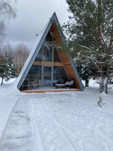 ビャウォヴィエジャにあるŚwironekの雪の小屋