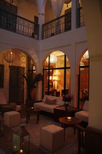 Posezení v ubytování Riad Utopia Suites And Spa