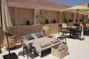 Posezení v ubytování Riad Utopia Suites And Spa