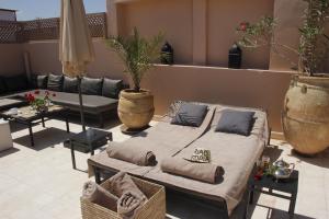 Posezení v ubytování Riad Utopia Suites And Spa