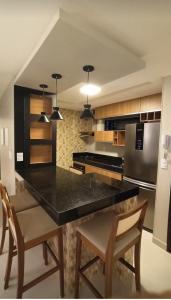 Η κουζίνα ή μικρή κουζίνα στο Luxor Cayenne Residence