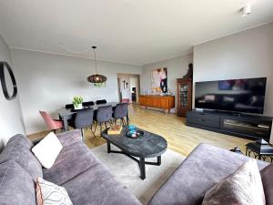 Posezení v ubytování Cosy apartment centrally located in Reykjavik