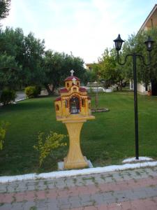 Vonkajšia záhrada v ubytovaní Asteris Village