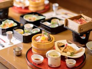 日式旅馆内部或周边提供的食物