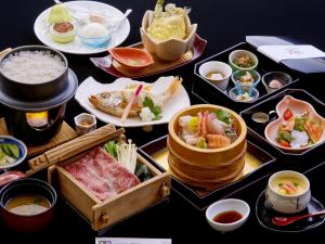 日式旅馆内部或周边提供的食物
