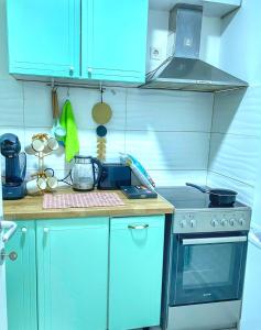 Una cocina o cocineta en Apartman Diana