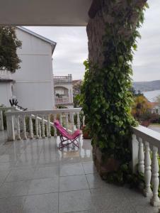 Balkón nebo terasa v ubytování Apartments Vila Lavanda