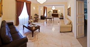 Posezení v ubytování Palazzo Volta Boutique Luxury B&B