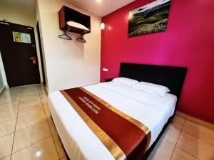 Postel nebo postele na pokoji v ubytování Hotel Sun Birds