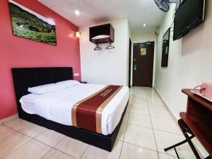 TV a/nebo společenská místnost v ubytování Hotel Sun Birds