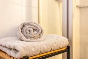 Postel nebo postele na pokoji v ubytování Berggasthof Hinterreit
