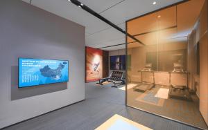 Bilik mandi di Hampton by Hilton Shenzhen Yuanshan