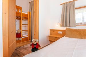 Postel nebo postele na pokoji v ubytování Berggasthof Hinterreit