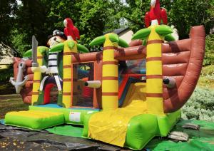 a inflatable playground with a inflatable inflatable play equipment at Kamea Club La Gironie in Turenne