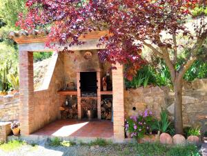 Zahrada ubytování La Casita de Piedra