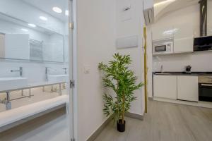 Łazienka w obiekcie SUARA Apartamentos 2