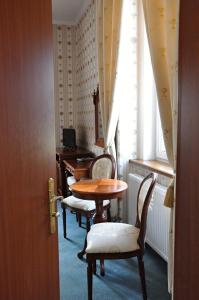 Χώρος καθιστικού στο Hotel MERTIN
