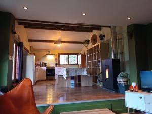 Posezení v ubytování Chalet Nutons