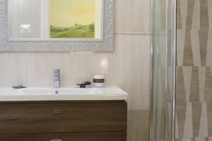 Koupelna v ubytování Hotel Diamante