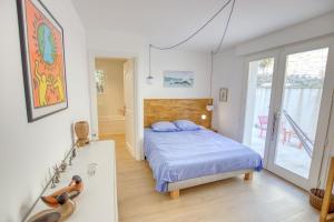 Posteľ alebo postele v izbe v ubytovaní FRGK " Villa l'Orangeraie " + 19 fotografií