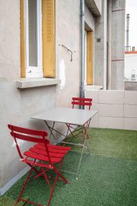Balkón alebo terasa v ubytovaní Le larbaud - Appartement calme et lumineux en centre ville