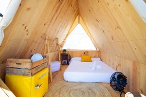 Cama o camas de una habitación en Kampaoh Tarifa