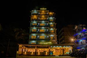 O edifício onde o resort está situado