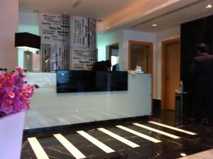 Vstupní hala nebo recepce v ubytování Crystal Hotel