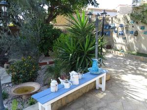 A garden outside Casa Alestelou