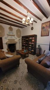 A seating area at Casa Alestelou