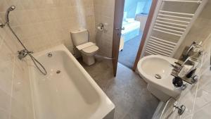 Koupelna v ubytování Hotel PAYER