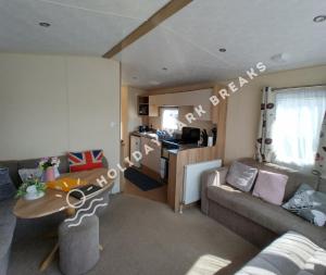 En sittgrupp på Spacious 2 bed @ Seal Bay (was Bunn Leisure)