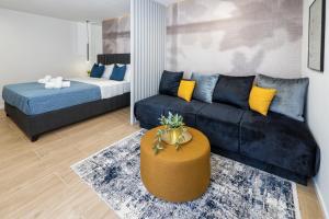 Voodi või voodid majutusasutuse Skalinada Sea View toas