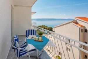 Balkón nebo terasa v ubytování Skalinada Sea View