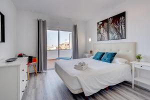 Posteľ alebo postele v izbe v ubytovaní Bright and modern apt in Costa Adeje