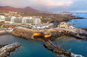 an aerial view of a resort and the ocean at H10 Atlantic Sunset in Callao Salvaje