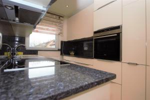 Η κουζίνα ή μικρή κουζίνα στο Luxury Apartment in Stuttgart