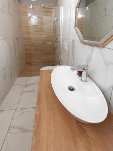 Koupelna v ubytování Apartman Bella Vista